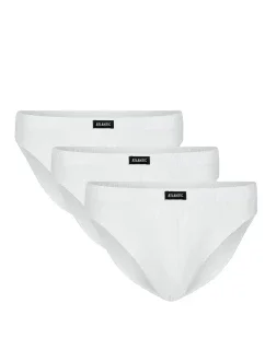Pánske slipy 3 pack 322 white - Atlantic