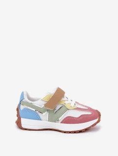 Sneakersy Dziecięce Na Rzep Multikolor Tezzu