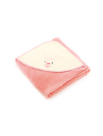 Zwoltex uterák s kapucňou Lama Pink