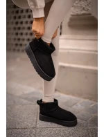 Nízke tenisky na platforme Big Star Black