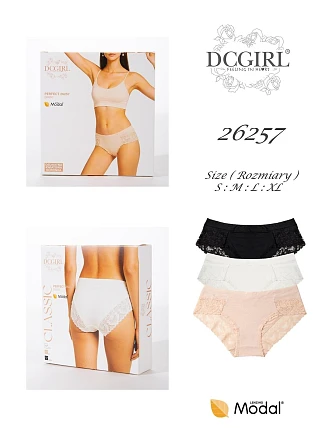 Nohavičky DC Girl 26257 A2, balenie S–XL Nohavičky DC Girl 26257 A2, balenie S–XL