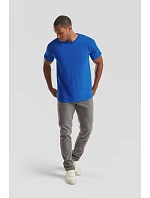 Fruit of the Loom Iconic 195 T Pánske tričko z hrubého materiálu 16.1422 bordová