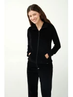 Vamp - Zamatové tepláky na zips 21142 - Vamp Vamp - Zamatové tepláky na zips 21142 - Vamp