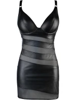 Šaty V-10629 čierne - Axami