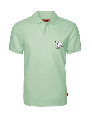Pánske polo / tričko John JFTPOLO13-DOG Mintová - John Frank