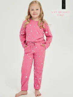 3031 DIEVČENSKÉ PYŽAMO DLHÉ ERYKA S DRAPÉRIOU