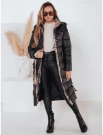 Dámsky zimný kabát SPRUCE black FashionStreet TY4001 Dámsky zimný kabát SPRUCE black FashionStreet TY4001