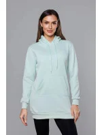 Dámska klokanie mikina v pistáciovej farbe (YS10003-39)