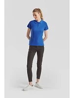 Fruit of the Loom Lady-Fit Premium Polo Dámske piké polo tričko 16.3030 sky blue Fruit of the Loom Lady-Fit Premium Polo Dámske piké polo tričko 16.3030 sky blue