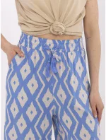 Nohavice D73771M62237H modré