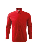 Malfini Style LS M MLI-20907 červená košeľa