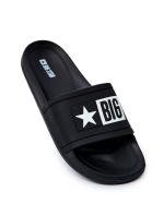 Klapki Męskie Big Star Gumowe Czarne DD174699