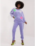 Súprava DHJ KMPL 8655.05 svetlo fialová