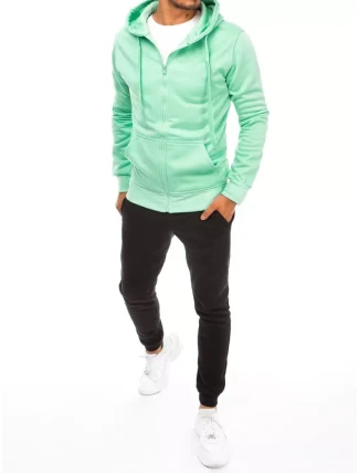 FashionStreet pánska mätovo-čierna tepláková súprava AX0654