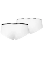 Dámske hipstery 2Pack 907852 04 White - Puma Dámske hipstery 2Pack 907852 04 White - Puma