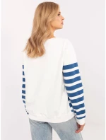 Blúzka CLM BZ 1261.34 bielo-modrá