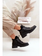 Nízke dámske členkové topánky zateplené z ekokože čierne Erisabelle Nízke dámske členkové topánky zateplené z ekokože čierne Erisabelle