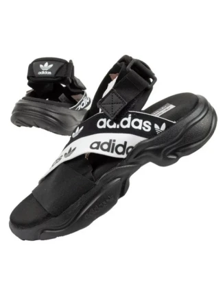 Dámske športové sandále Magmur W EF5850 Black with white - Adidas Dámske športové sandále Magmur W EF5850 Black with white - Adidas