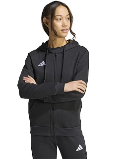 Dámska mikina adidas Entrada 26 Full Zip Hoodie black KF5939
