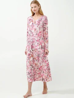 Vamp - Dlhá kvetinová nočná košeľa 21044 - Vamp