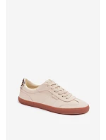 Dámske textilné tenisky Big Star TT274358 Beige Dámske textilné tenisky Big Star TT274358 Beige