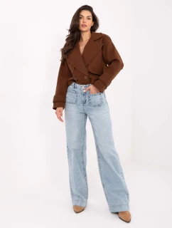 Nohavice D80018BB62456L191 svetlomodré