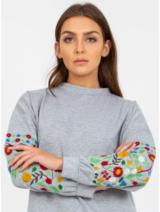 Šaty MB SK 8023.26 sivé