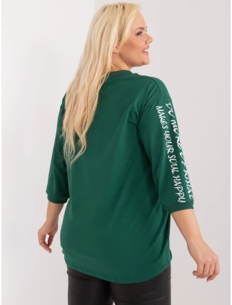 Blúzka RV BZ 9450.36 tmavozelená