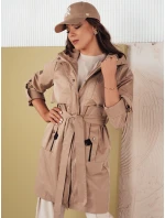 Dámska prechodná bunda parka NOLES béžová FashionStreet TY4282