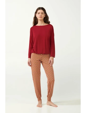 Vamp - Pyžamo s retro potlačou 21032 - Vamp