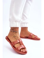 Modne Wegańskie Klapki ZAXY JJ285262 Brudny Róż