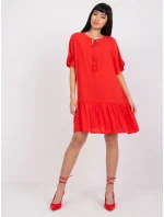 Šaty D73761M30306A červené