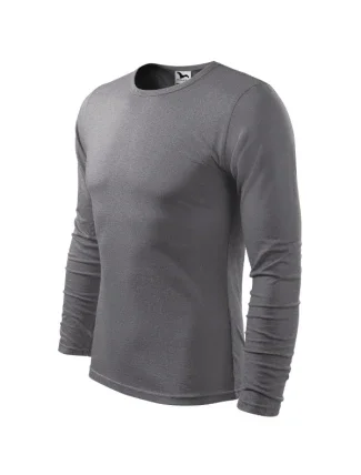 Fit-T LS tričko pánske steel grey