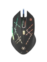 DEFENDER DRÔTOVÁ MYŠ FORCED GM-020L 800/1800/2400/3200 DPI 6P + PODLOŽKA POD MYŠ + HRA 52020 DEFENDER DRÔTOVÁ MYŠ FORCED GM-020L 800/1800/2400/3200 DPI 6P + PODLOŽKA POD MYŠ + HRA 52020