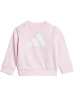 Detské tepláky Adidas Essentials ružové JC9645