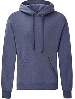 Fruit of the Loom Classic Hooded Sweat Mikina s kapucňou 16.2208 heather navy Fruit of the Loom Classic Hooded Sweat Mikina s kapucňou 16.2208 heather navy