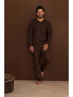 Pyžamo Regina 6012 s dlhými rukávmi, veľkosti M–2XL, Z26 Pyžamo Regina 6012 s dlhými rukávmi, veľkosti M–2XL, Z26