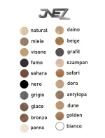 Dámske pančuchové nohavice Inez Patrishia 15 deň 5XL-6XL