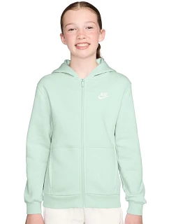 Detská mikina Nike Sportswear Club Fleece mint FD3004 394