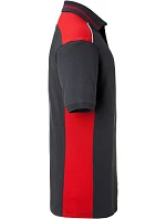 Daiber JN 858 Pánske pracovné polo tričko z piké – Farba 02.0858 carbon/red Daiber JN 858 Pánske pracovné polo tričko z piké – Farba 02.0858 carbon/red