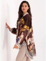 IT košeľa KS 18729.12 hnedá