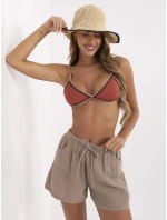 Šortky MO SN 9717.95 tmavo lila