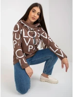 Dámska mikina RV BL 5056 1.95 hnedá