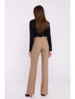 S371 Nohavice Bootcut - béžové S371 Nohavice Bootcut - béžové