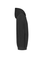Mikina s kapucňou Prateľná na 60 °C unisex mikina tmavosivá