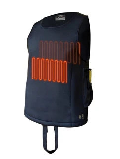 VODOTESNÁ VYHRIEVANÁ VESTA NA SURFOVANIE GLOVII, KOMPLETNÁ S BATÉRIOU GMV1L