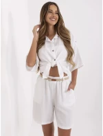 Šortky MI SN 6620.72P biele