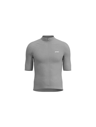 Cyklistické tričko POC M's Thermal Lite Jersey, sivé
