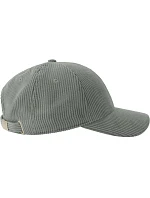 Atlantis Headwear Cordy-S 6-panelová manšestrová čiapka 33.0226 sivá Atlantis Headwear Cordy-S 6-panelová manšestrová čiapka 33.0226 sivá