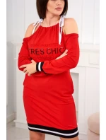 Tres Chic červené šaty Tres Chic červené šaty